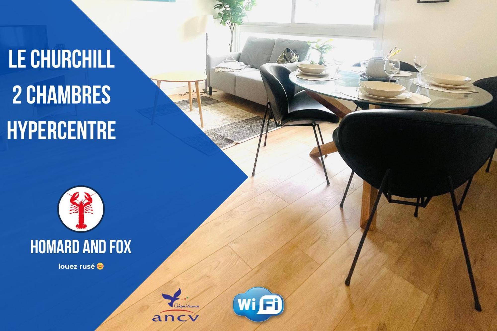 Homard And Fox, Appartement 2 Chambres 100M De La Mer ดีนาร์ ภายนอก รูปภาพ
